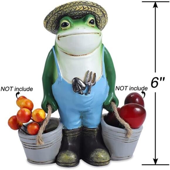 Frogs Garden Statue for Yard,‎ Garden, Indoor Outdoor Decoration - Picture 4 of 7